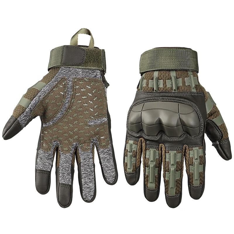 Lishi Full Finger Cycling  Tactical Sports Gloves L