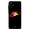 Case For Samsung Galaxy A07 Colorful Nike Logo Black Front Maniacase