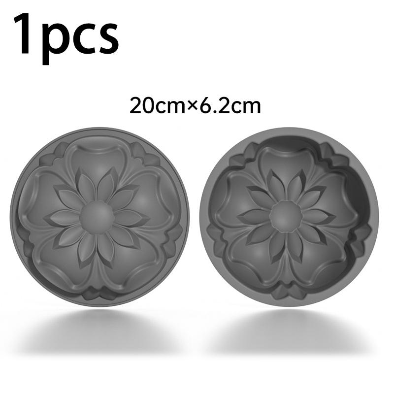 6 Inch Charlotte Cake Pan Silicone Cheesecake Nonstick Round Silicone Baking Mold Cake Molds For Strawberry Shortcake Tart Pie