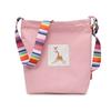 New canvas bag bag female art student tutoring simple small fresh canvas bag shoulder messenger bag