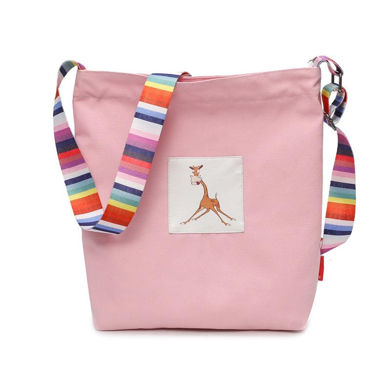 New canvas bag bag female art student tutoring simple small fresh canvas bag shoulder messenger bag