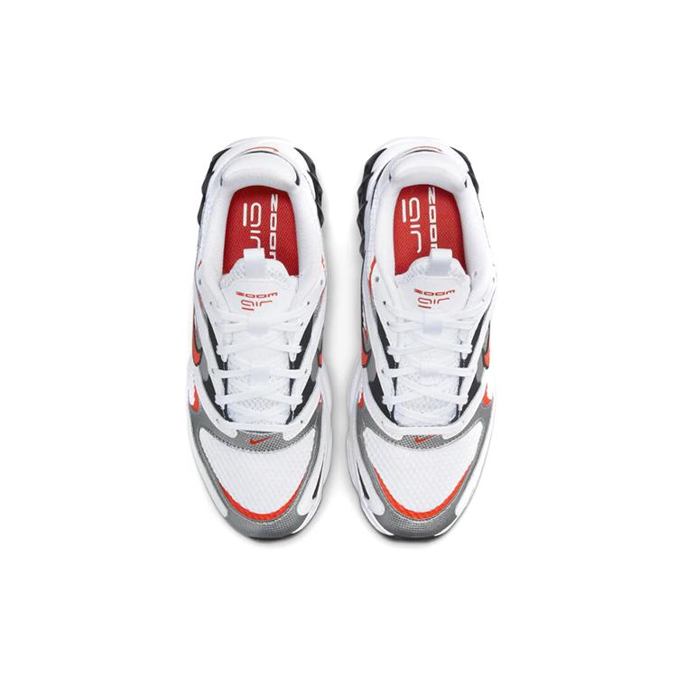 New Nike Zoom Air Fire White Team Orange Silver Women's CW3876-105