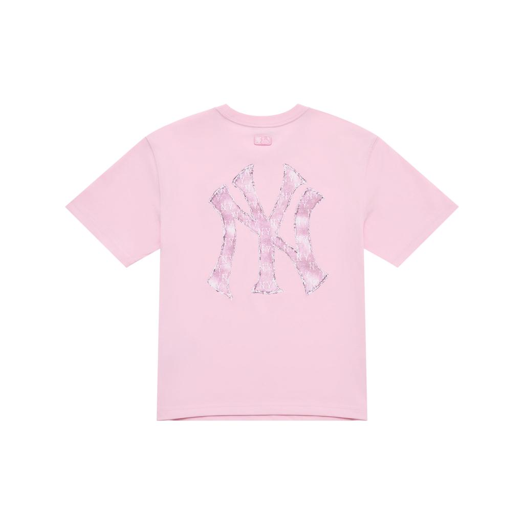 New MLB MONOGRAM Collection New York Yankees T Shirt Children Aged 3 7 Years Old 7ATSMV453-50PKM