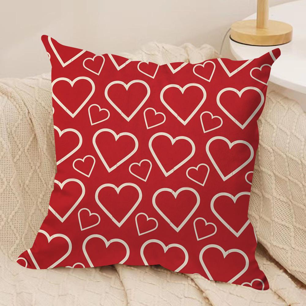 Gift for Lover Cushion Cover Pillowcase Ultra Soft Skin Friendly Fabric Cloud Like Comfort Concealed Zipper