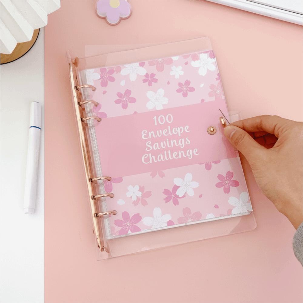 100 Envelope Saving Money Binder Financial Management A5 Budget Binders Set  Unisex