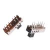 10Pcs SS24E01-G5 Slide Switches Vertical 0.5A 10 Pin 4 Position Toggle Switch