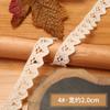 Hollow Lace Handmade Diy Decorative Lace Strap Clothing Clothes Tablecloth Curtains Fabric Material Cotton Thread Lace Edge