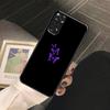 Purple Colour Neon Light Case For Redmi Note 12 Pro 8 9 10 11 Pro Note 12S 11S 10S 9S 8T Redmi 12C 10C 10A 9C Cover