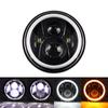 Motorcycle Halo 7 Inch Led Headlight For Yamaha Royal Star Venture XVZ1300 7Inch Round DRL Headlamp For JK
