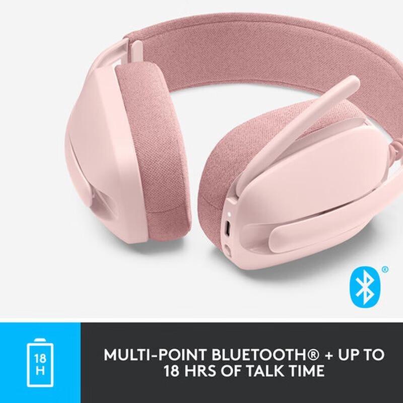 Logitech Zone Vibe 100 Wireless Bluetooth Over-Ear Headphones