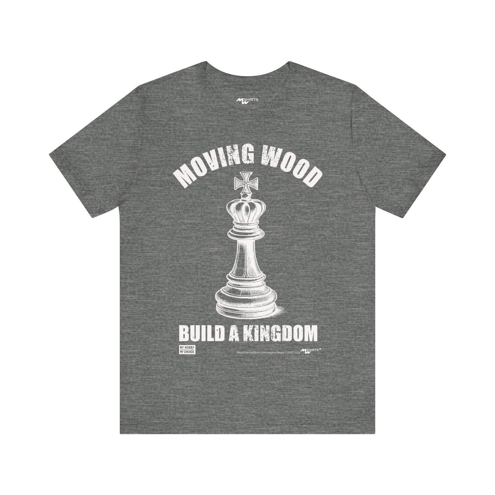 Chess King T-Shirt: Moving Wood Kingdom Tee 3XL