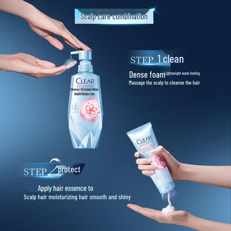 Clear Oil Control & Volumizing Scalp Care Set