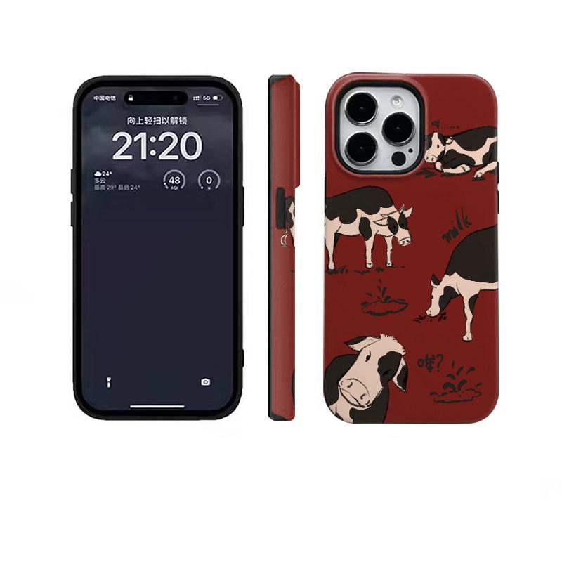2-in-1 Super Stoßfeste Handyhülle Für iPhone 17 Pro Max 16 Pro 15 Plus 14 13 mini 12 11 16E 17 Air Vollständig Abgedeckt Modische Hülle