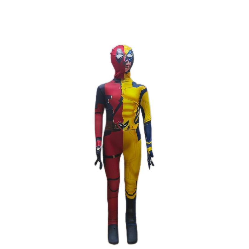 Deadpool and Wolverine All-in-One Kids Adult Bodysuit