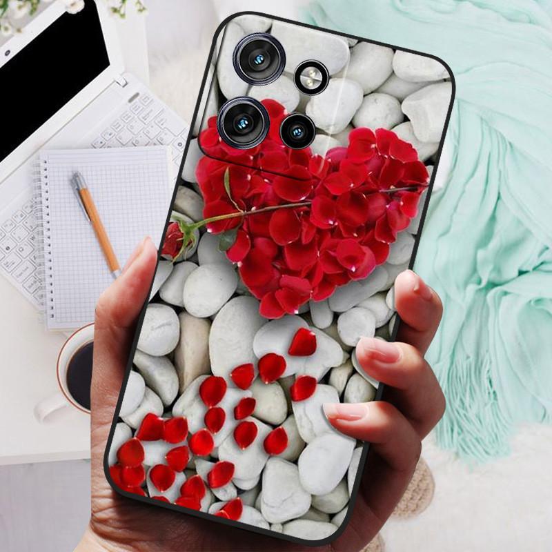 Für Motorola Edge 50 Neo 5G Hülle Löwe Wolf Silikon Weiche Rückabdeckung Für Motorola Moto S50 edge50 Handyhülle Schutzhülle