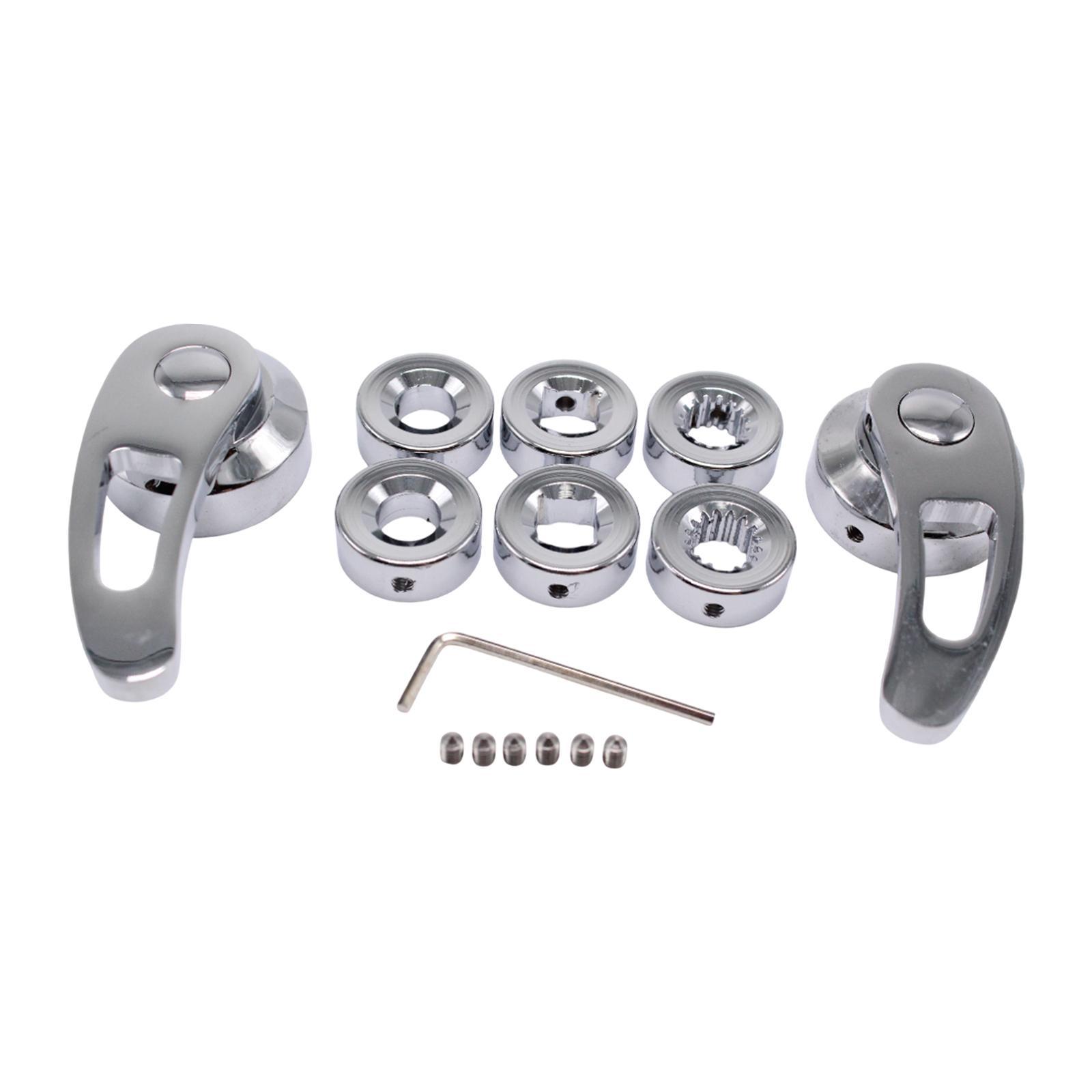 

Door Handle Kit Spare Parts Wear Resistant Direct Replaces for Chevy срібний