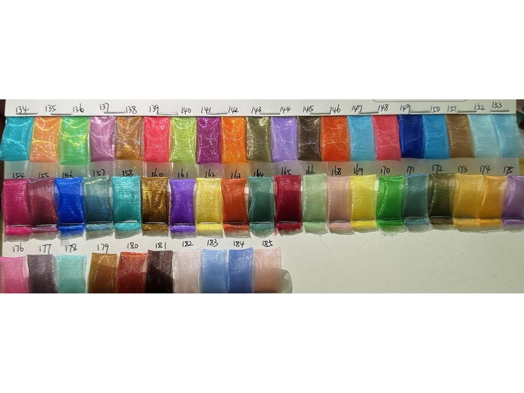 Gradient Organza Mesh Veil Skirt Fabric for Creative Decorations