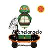Promotions!!! Ninja Turtles Shredder Splinter Michelangelo With Pizzas Model Action Figure Blocks Construction Toys for Children