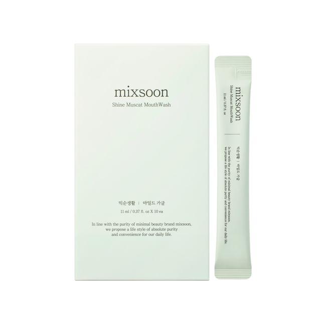 mixsoon - Shine Muscat Mouth Wash 11ml x 10 sticks