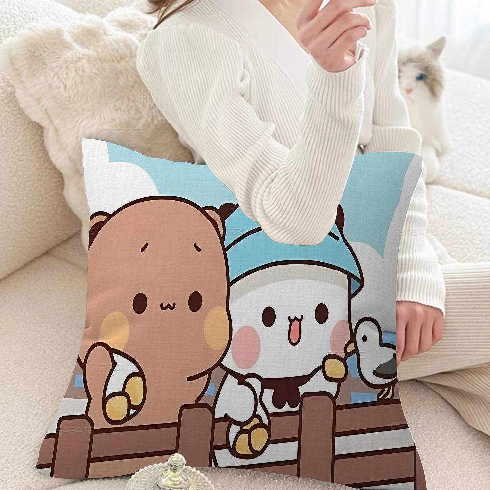 Söta Dudu Bubu Kuddfodral Tum Gårdshusdekor Hem Prydnadskuddfodral För Soffdekorationer