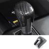 For 2018-23 Honda Accord Carbon Fiber Texture Abs Gear Shift Knob Cap Cover Trim
