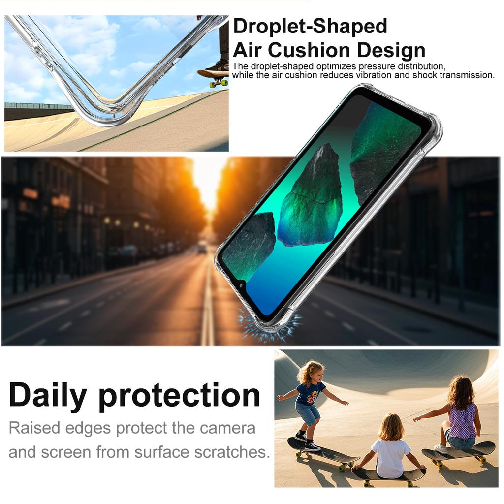 Pro HMD Key 4G Pouzdro na telefon IMAK Nárazuvzdorné Měkké pouzdro