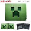 ROBLOX Game Peripheral Wallet Cartoon Print Short Fold Card Holder Unisex Coin Purse Leather 1pcs