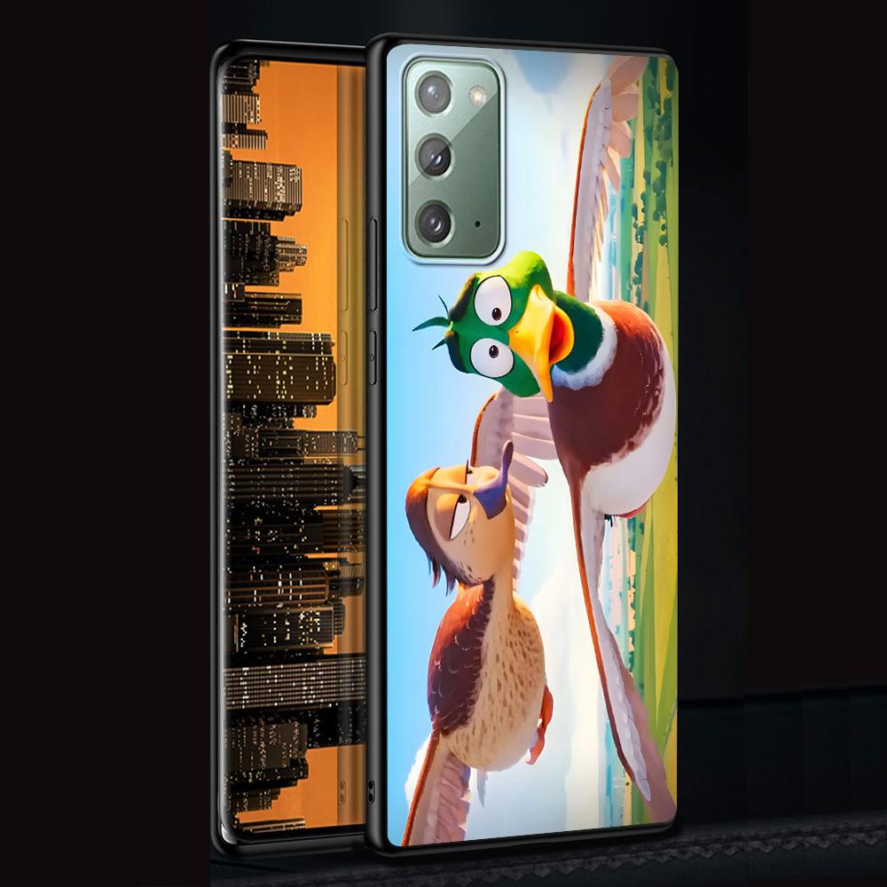 MIGRATION Cartoon Case for Samsung Galaxy Note 20 Ultra 8 10 Lite 9 TPU Phone Cover Note 10 Plus Black Soft Shell Funda Capa