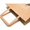 12pcs Kraft Paper Thank You Gift Bags with Handles 12pcs Wholesale Packaging for Bakery Party and Retail