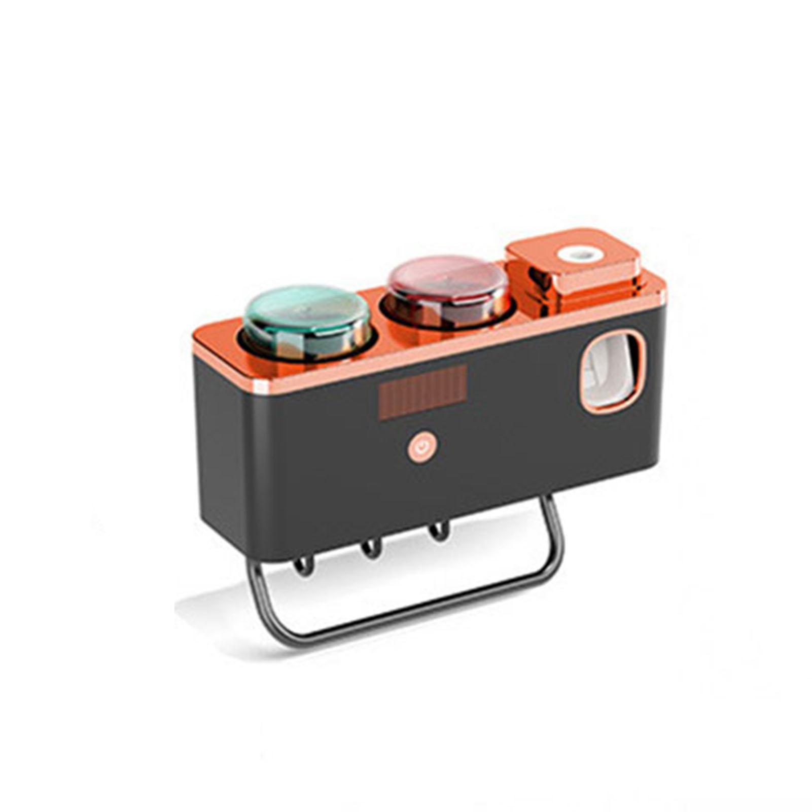 

Настенный держатель для зубной пасты, стерилизуемый, водонепроницаемый, для хранения зубной пасты, аксессуары для ванной комнаты Four Cups