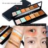 Zfc Meishi Six-Color Concealer Makeup Artist's Special Concealer for Dark Circles, Spots, and Acne Marks Multi-Color Concealer Palette