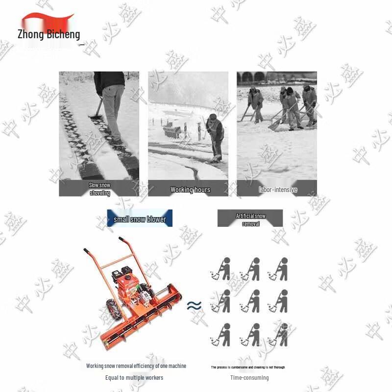 Zhongbisheng Self-Propelled Snow Sweeper