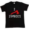 I Axe Zombies Living Dead Plague Of Undead Walking Mens T Shirt