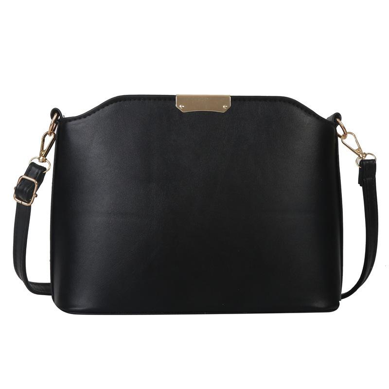 Retro simple small bag women 2025 new trendy women fashion large capacity shoulder crossbody bucket shell bag