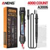 New ANENG A3006 Pen Multimeter Mini Digital 4000 Counts Professional AC/DC Voltage Ohm Diode Capacitance Resistance NCV Test Tool with Digital Display