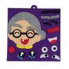 Kids' Expression Puzzle Felt Kit: Educational Facial Feature Stickers