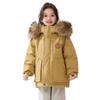 Yaya Kids Winter Puffer Jacket with Fur Collar