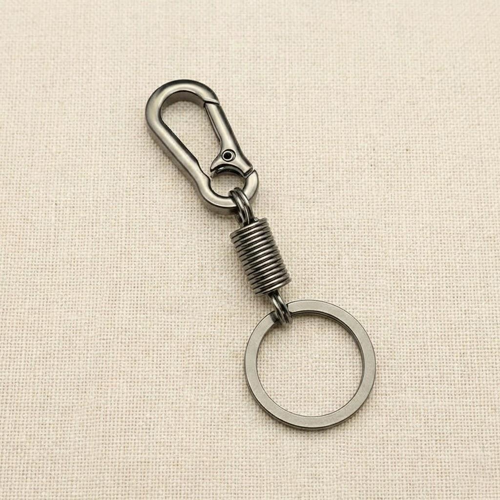 

Car Keychain Metal Simple Key Ring Pendant Gift Accessories Automotive Interior Decorative Item чёрный