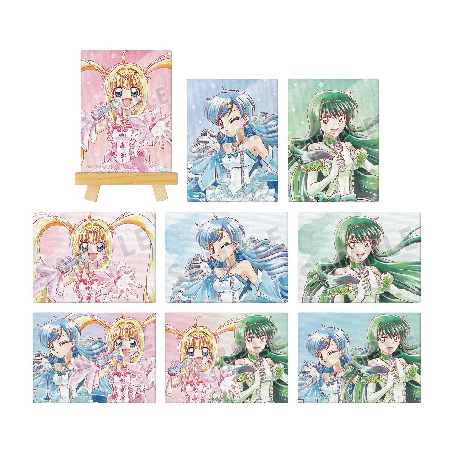 

Пичи Пичи 20-й юбилейный выпуск Торговые мини-холсты Ani Art с акварельным лейблом «Мичи Пич» (Ящик 9)