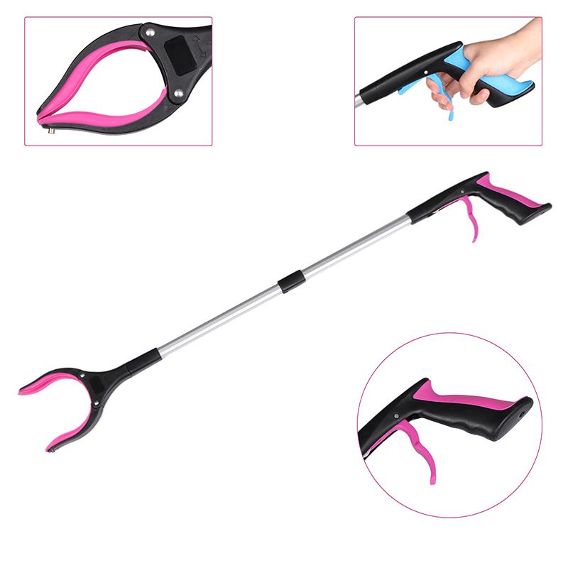 Foldable Reachers Pickers Gripper Extender Hand Aid Tools Portable Garbage Grabber Pick Up Tools For Pregnant Women Elderly