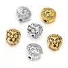 20pcs/lot Antique Lion Head Back Alloy Beads Charm Spacer Beads For Jewelry Making DIY Pendants Necklace Bracelets Accessories