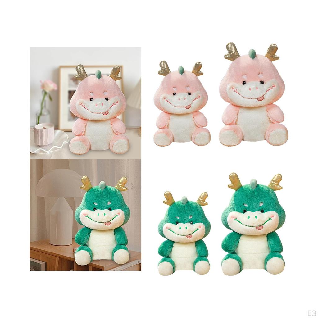 Dragon Year Mascots Doll Plush Toy for Chinese Decoration Spring Festival