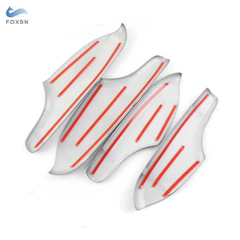 For Honda Civic 11th  ABS Carbon Fiber Texture Car Interior Window Control Side Panel Door Armrest Cover Protective Trim