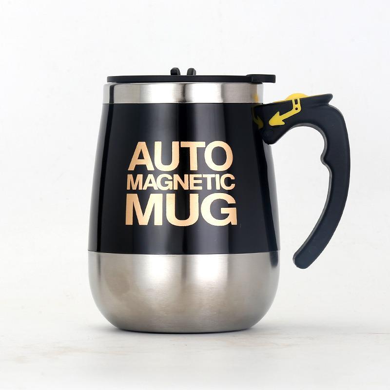 Stainless Steel USB Rechargeable Automatic Magnetic Stirring Mug