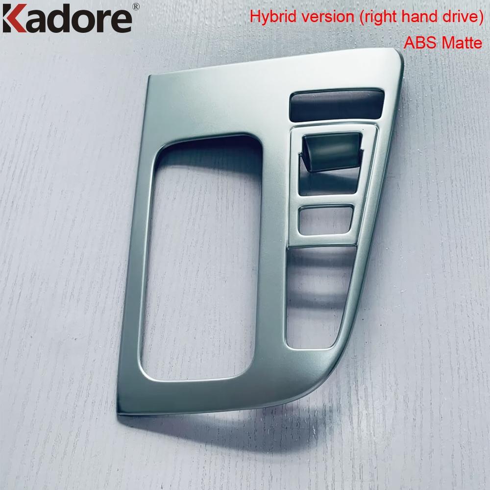 For Toyota Noah VOXY 90 -2024 2025 2026 Carbon Fiber Car Center Console Gear Shift Box Panel Cover Trim Interior Accessories