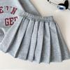 Girls' 2-Piece Sportswear Set: Spring/Autumn 2025 Long-Sleeve Sweatshirt & Skirt