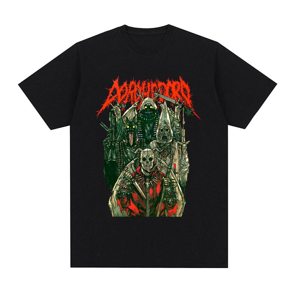 Anime Dorohedoro Kaiman T Shirt Gothic Manga Graphic Print T Shirts Men's Fashion Casual Cotton Oversized T-shirt Streetwear