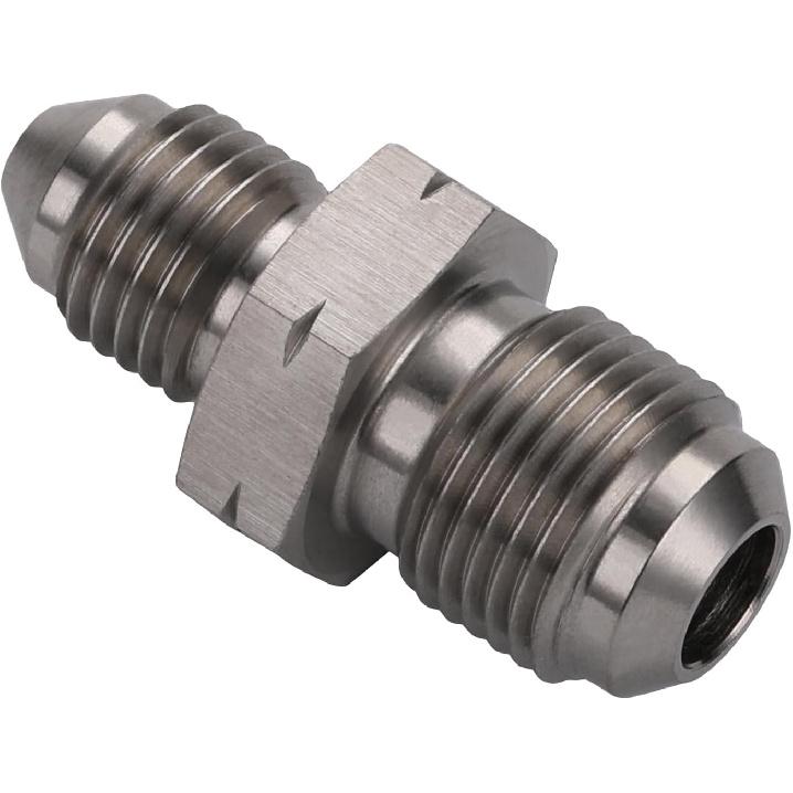 3AN Male to 3AN Male Stainless Steel Brake Clutch Fuel Oil Fitting Adapter Coupler