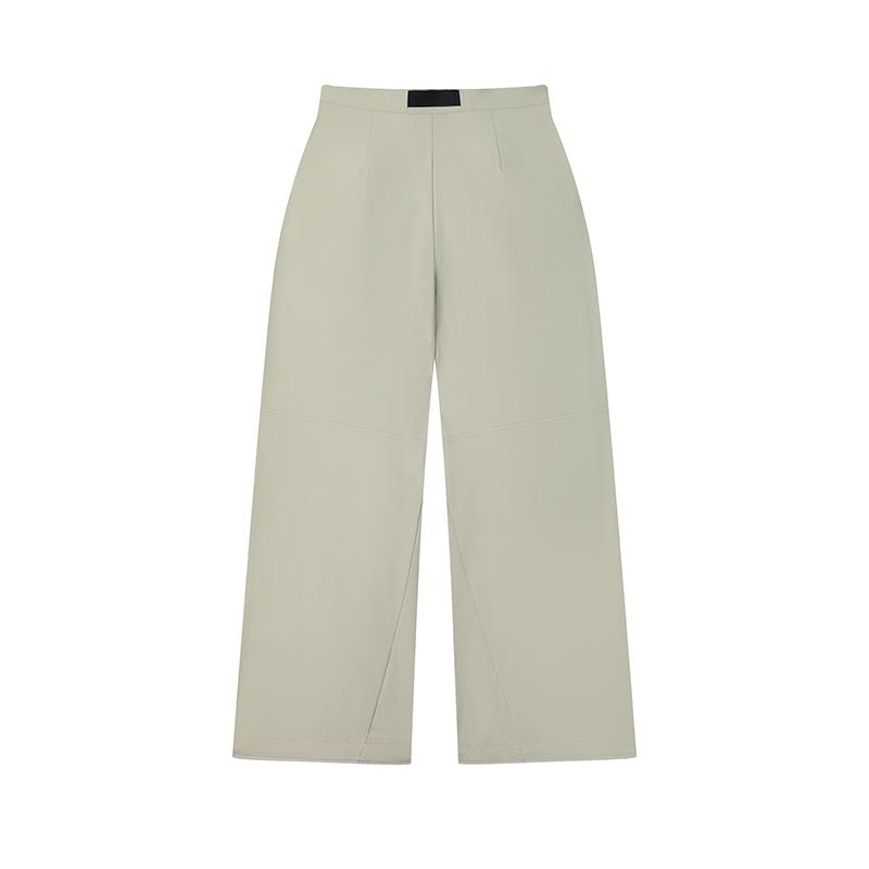 Fila Original Comfortable Fashion Durable Woven Casual Pants Women Pants Limestone F11W519805F-GY