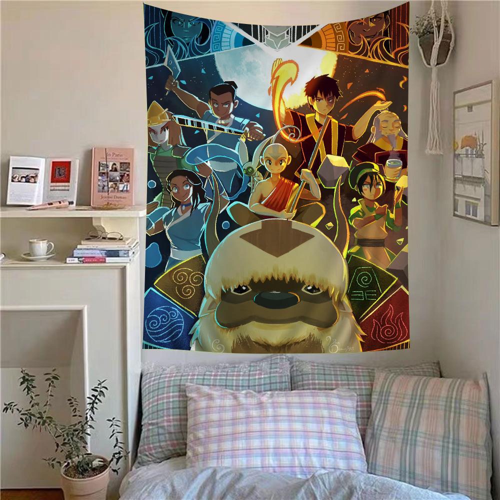 Avatar the Last Airbender DIY Wall Tapestry Hippie Flower Wall Carpets Dorm Decor Wall Art Decor